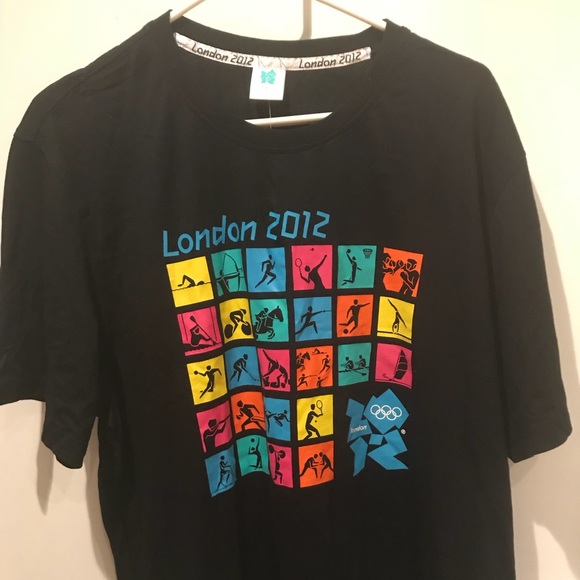 Tops - London Olympics tee NWT